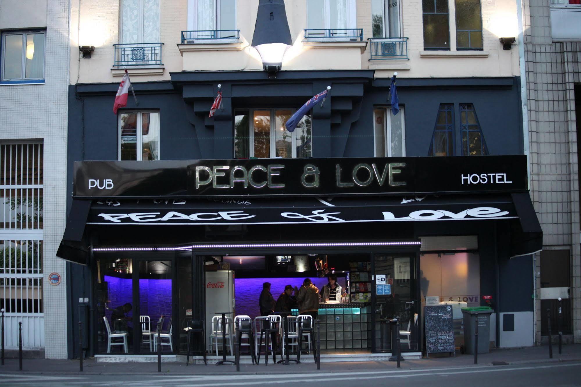 Peace & Love Hostel Paris Exteriör bild